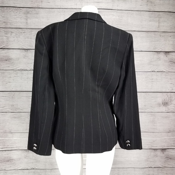 Vintage Alberto Makali x Cache Size 8 Double Breasted Blazer Suit Jacket - Picture 7 of 8